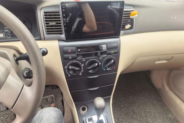 Used Toyota Corolla EX 2009 1.6L Automatic G Special Edition Audio And AC Panel