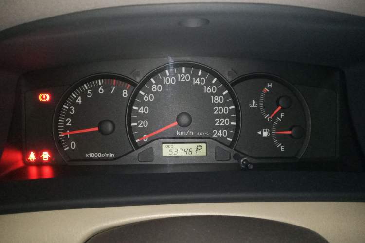 Used Toyota Corolla EX 2009 1.6L Automatic G Special Edition Instrument Cluster