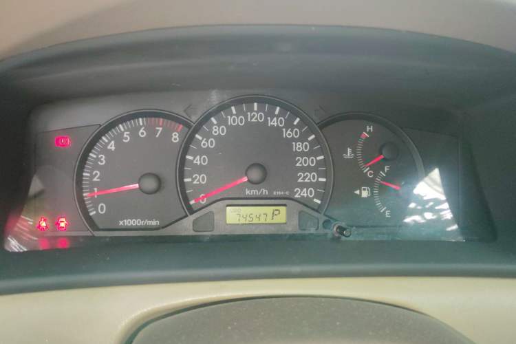 Used Toyota Corolla EX 2009 1.6L Automatic Deluxe Edition Instrument Cluster