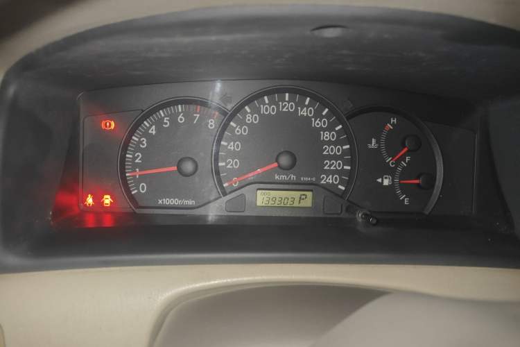 Used Toyota Corolla EX 2009 1.6L Automatic G Special Edition Instrument Cluster