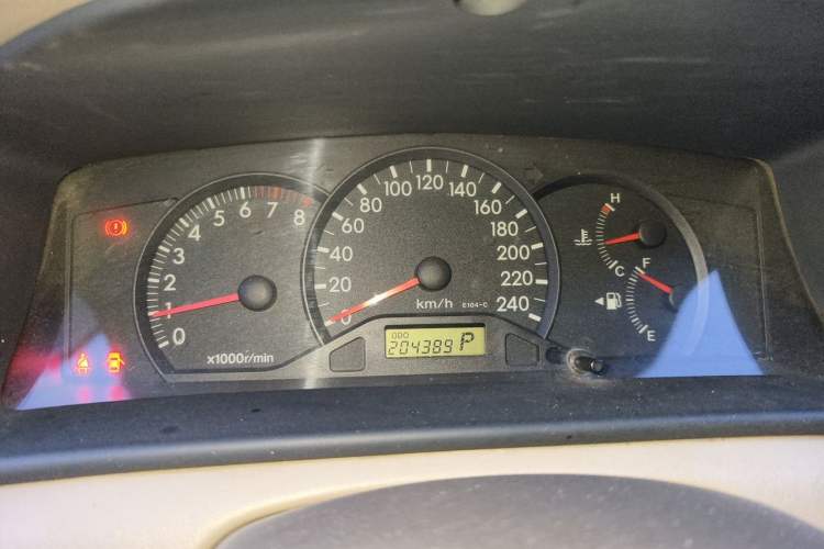Used Toyota Corolla EX 2009 1.6L Automatic Deluxe Edition Instrument Cluster