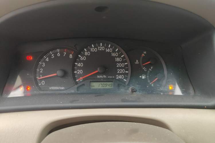 Used Toyota Corolla EX 2009 1.6L Manual G Special Edition Instrument Cluster