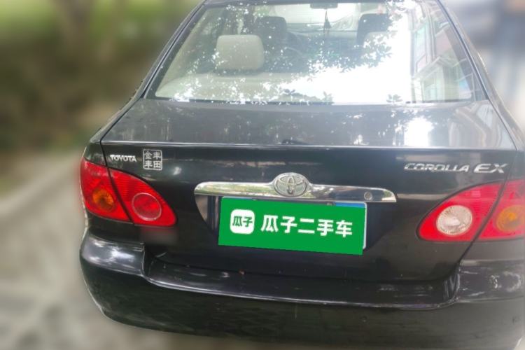 Used Toyota Corolla EX 2009 1.6L Automatic Deluxe Edition Rear