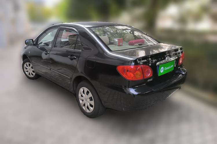 Used Toyota Corolla EX 2009 1.6L Automatic G Special Edition Rear Left 45 Deg