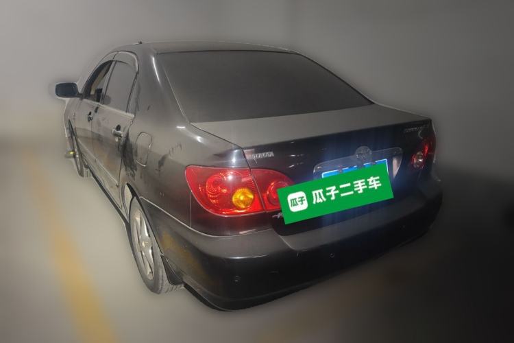 Used Toyota Corolla EX 2009 1.6L Automatic G Special Edition Rear Left 45 Deg