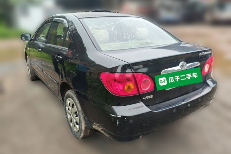 Used Toyota Corolla EX 2009 1.6L Manual Special Offer Edition Rear Left 45 Deg