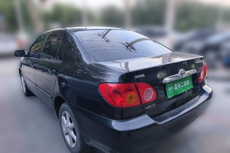 Used Toyota Corolla EX 2009 1.6L Automatic Deluxe Edition Rear Left 45 Deg