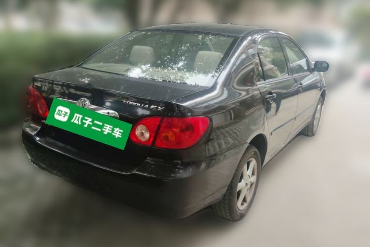 Used Toyota Corolla EX 2009 1.6L Automatic Deluxe Edition Rear Right 45 Deg