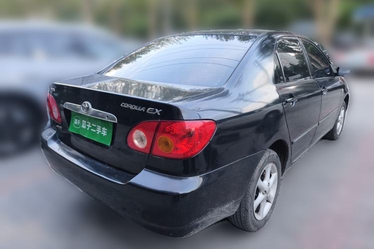 Used Toyota Corolla EX 2009 1.6L Automatic Deluxe Edition Rear Right 45 Deg
