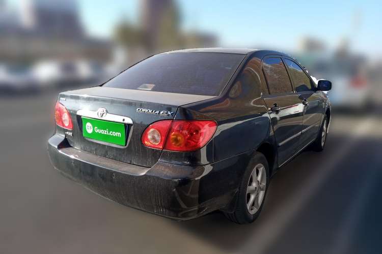 Used Toyota Corolla EX 2009 1.6L Manual Luxury Edition Rear Right 45 Deg