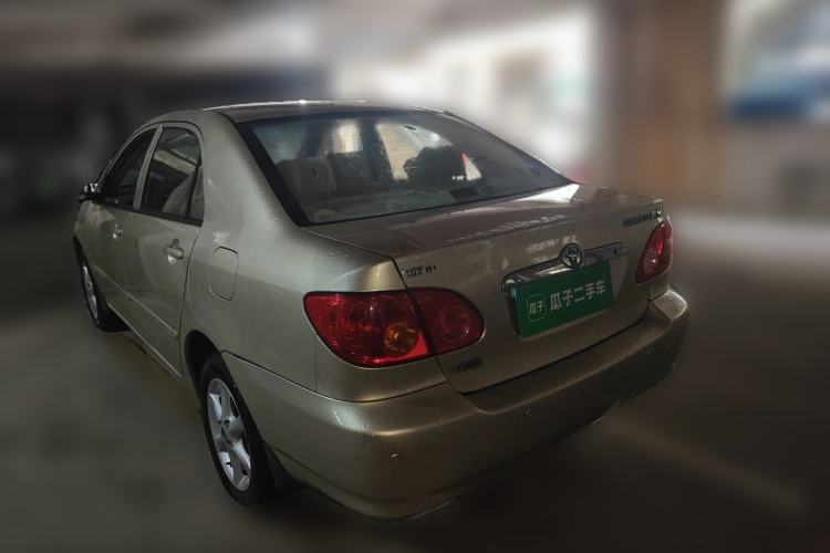 Used Toyota Corolla EX 2009 1.6L Automatic G Special Edition Rear Left 45 Deg