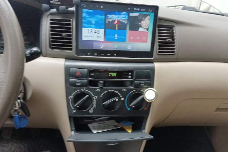 Used Toyota Corolla EX 2009 1.6L Manual G Special Edition Audio And AC Panel