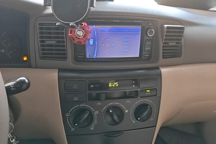 Used Toyota Corolla EX 2009 1.6L Automatic G Special Edition Audio And AC Panel