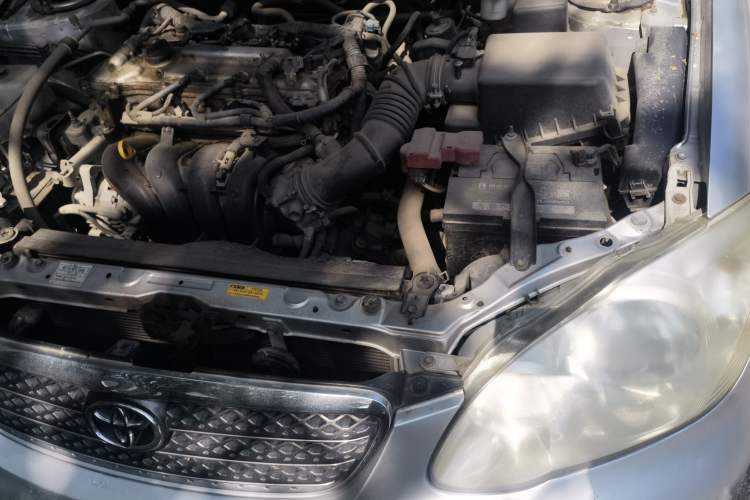 Used Toyota Corolla EX 2009 1.6L Manual Luxury Edition Engine Bay Left