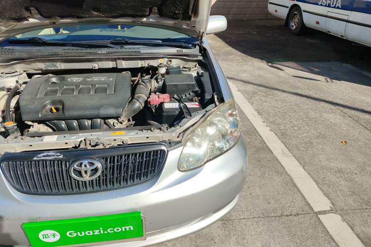 Used Toyota Corolla EX 2009 1.6L Manual Special Offer Edition Engine Bay Left