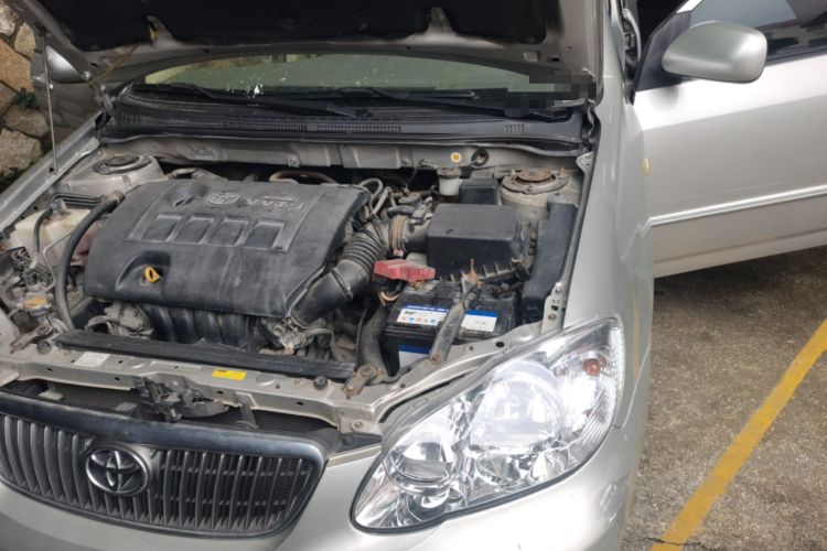 Used Toyota Corolla EX 2009 1.6L Automatic G Special Edition Engine Bay Left