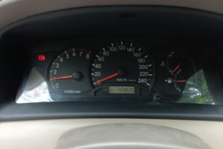 Used Toyota Corolla EX 2009 1.6L Manual G Special Edition Instrument Cluster