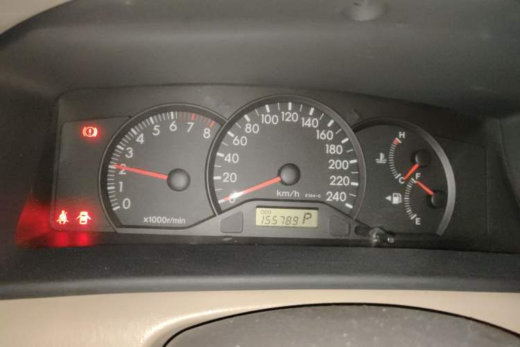 Used Toyota Corolla EX 2009 1.6L Automatic G Special Edition Instrument Cluster