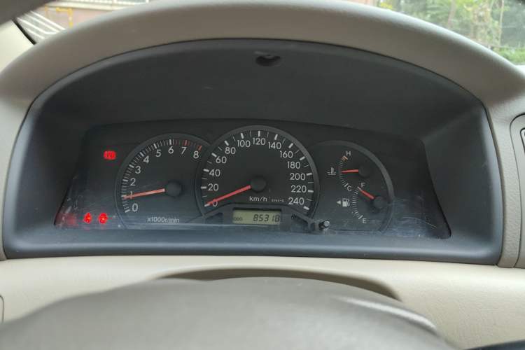 Used Toyota Corolla EX 2009 1.6L Manual Luxury Edition Instrument Cluster