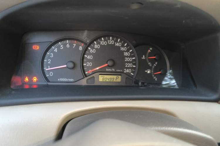 Used Toyota Corolla EX 2009 1.6L Automatic G Special Edition Instrument Cluster
