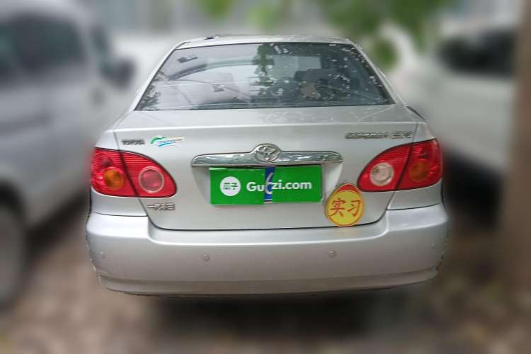 Used Toyota Corolla EX 2009 1.6L Manual G Special Edition Rear