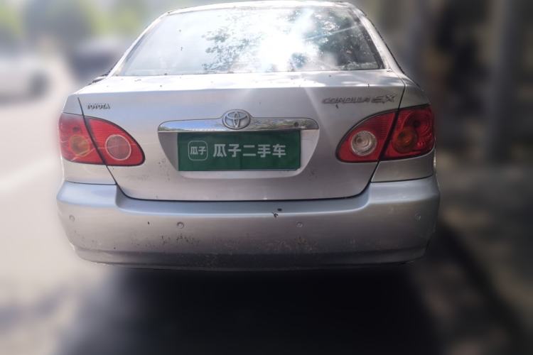 Used Toyota Corolla EX 2009 1.6L Manual Luxury Edition Rear