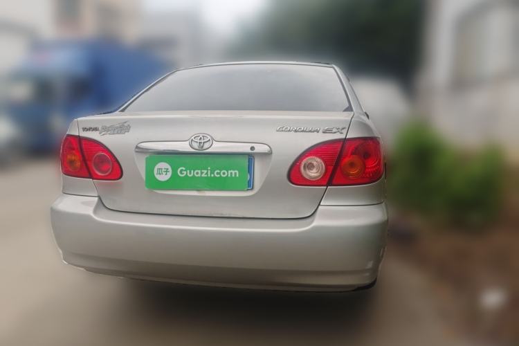Used Toyota Corolla EX 2009 1.6L Manual G Special Edition Rear