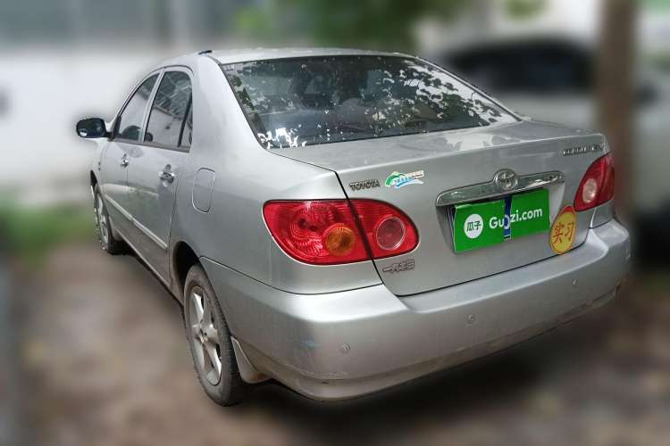 Used Toyota Corolla EX 2009 1.6L Manual G Special Edition Rear Left 45 Deg
