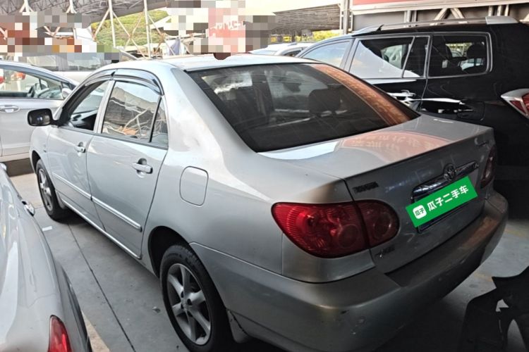 Used Toyota Corolla EX 2009 1.6L Automatic G Special Edition Rear Left 45 Deg