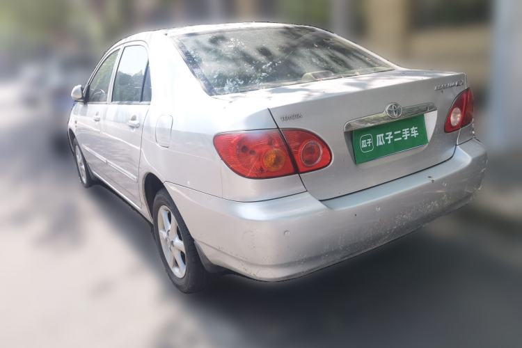 Used Toyota Corolla EX 2009 1.6L Manual Luxury Edition Rear Left 45 Deg