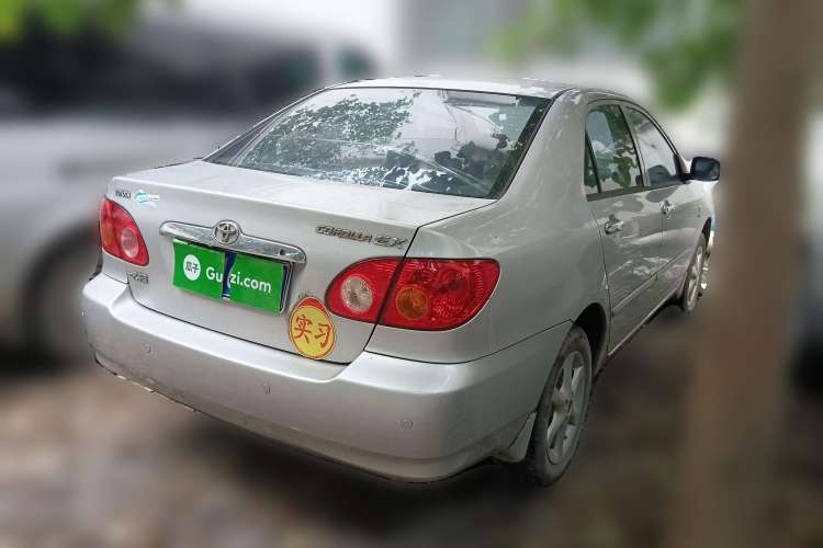 Used Toyota Corolla EX 2009 1.6L Manual G Special Edition Rear Right 45 Deg
