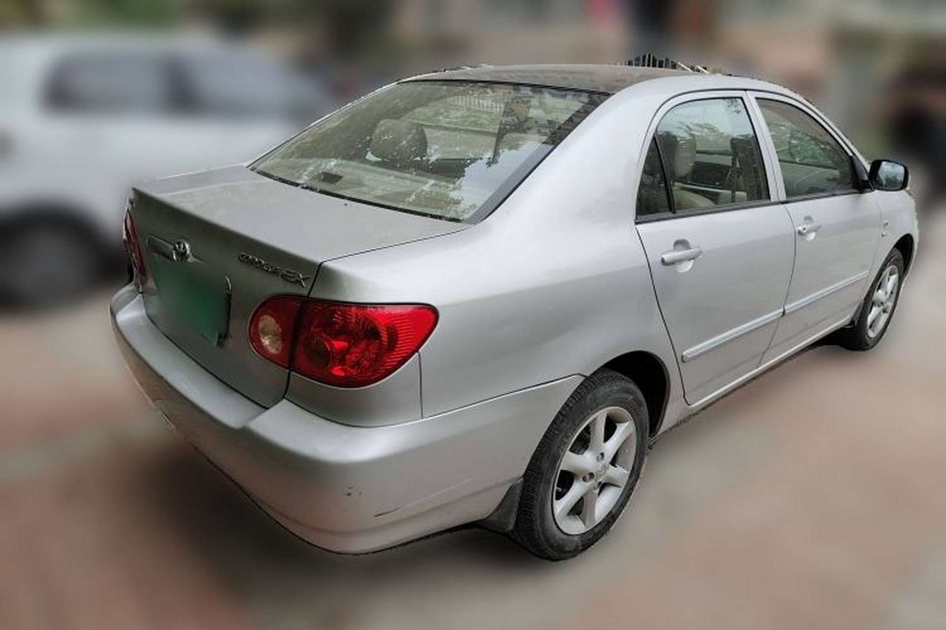 Used Toyota Corolla EX 2009 1.6L Manual Luxury Edition Rear Right 45 Deg