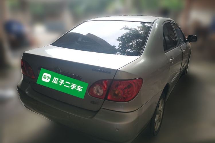 Used Toyota Corolla EX 2009 1.6L Automatic G Special Edition Rear Right 45 Deg
