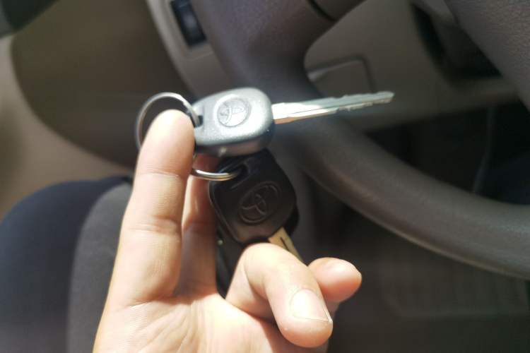 Used Toyota Corolla EX 2009 1.6L Manual Luxury Edition Vehicle Key
