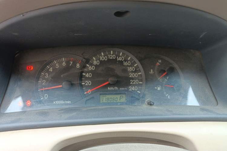 Used Toyota Corolla EX 2009 1.6L Automatic G Special Edition Instrument Cluster