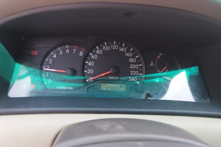 Used Toyota Corolla EX 2009 1.6L Automatic Deluxe Edition Instrument Cluster