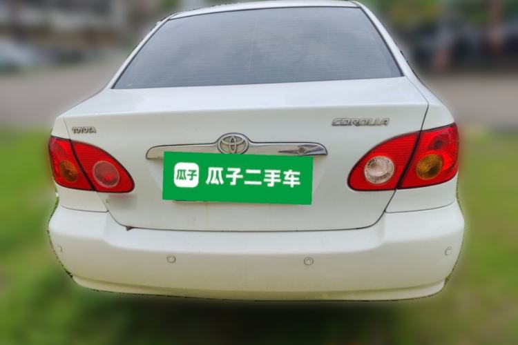 Used Toyota Corolla EX 2009 1.6L Automatic G Special Edition Rear