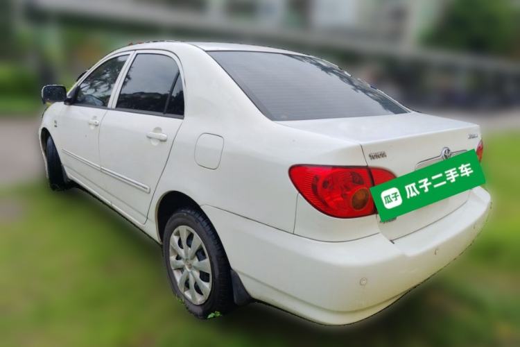 Used Toyota Corolla EX 2009 1.6L Automatic G Special Edition Rear Left 45 Deg