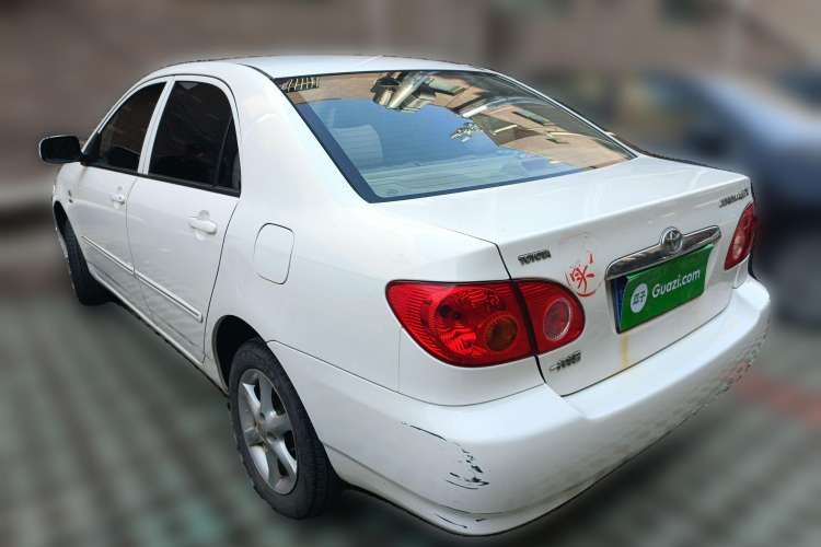 Used Toyota Corolla EX 2009 1.6L Automatic G Special Edition Rear Left 45 Deg