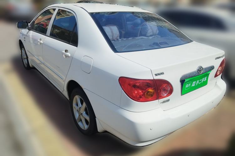 Used Toyota Corolla EX 2009 1.6L Automatic Deluxe Edition Rear Left 45 Deg