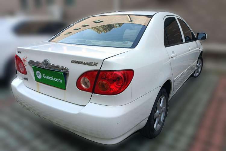 Used Toyota Corolla EX 2009 1.6L Automatic G Special Edition Rear Right 45 Deg