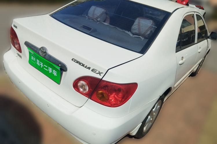 Used Toyota Corolla EX 2009 1.6L Automatic Deluxe Edition Rear Right 45 Deg