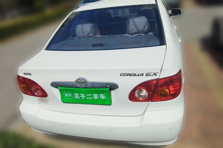 Used Toyota Corolla EX 2009 1.6L Automatic Deluxe Edition Rear