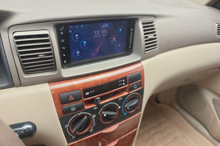 Used Toyota Corolla EX 2010 1.6L Automatic Classic Edition Audio And AC Panel