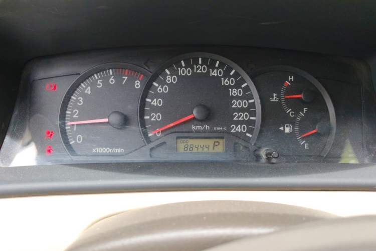 Used Toyota Corolla EX 2010 1.6L Automatic Classic Edition Instrument Cluster