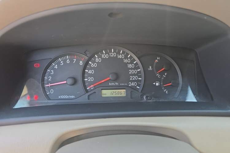 Used Toyota Corolla EX 2010 1.6L Manual Classic Edition Instrument Cluster