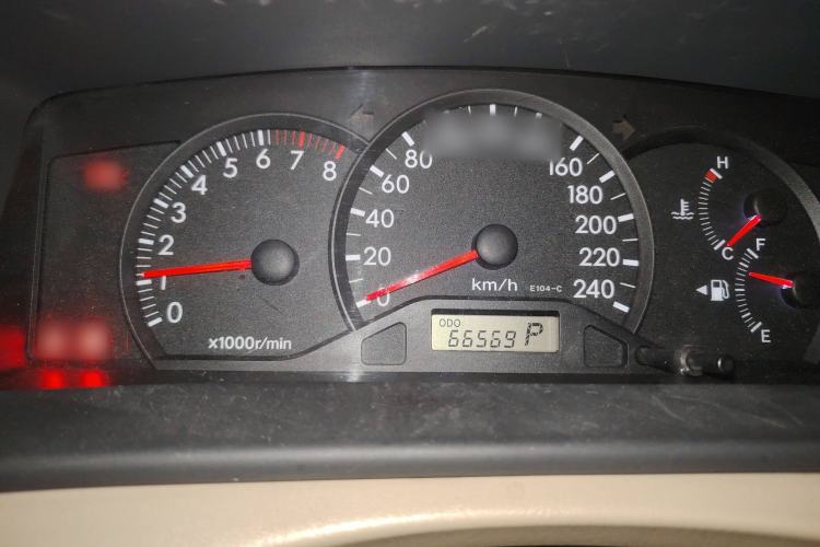 Used Toyota Corolla EX 2010 1.6L Automatic Classic Edition Instrument Cluster