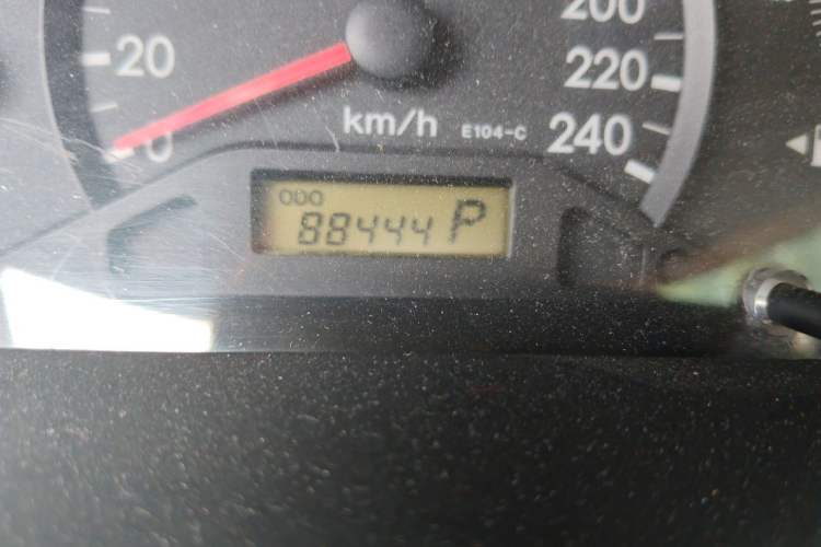 Used Toyota Corolla EX 2010 1.6L Automatic Classic Edition Odometer Close Up