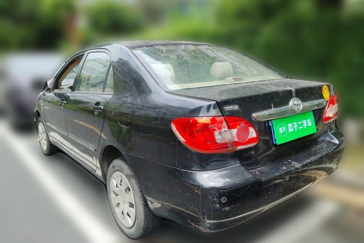 Used Toyota Corolla EX 2010 1.6L Automatic Classic Edition Rear Left 45 Deg