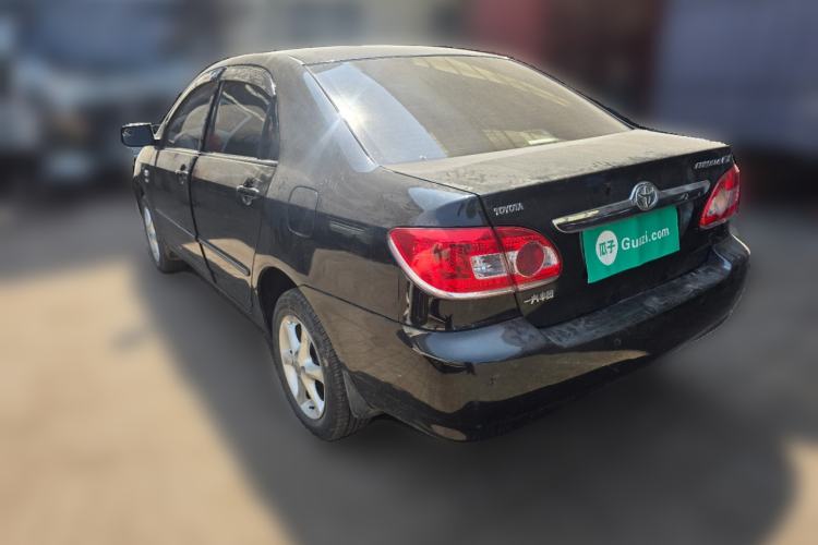 Used Toyota Corolla EX 2010 1.6L Manual Classic Edition Rear Left 45 Deg